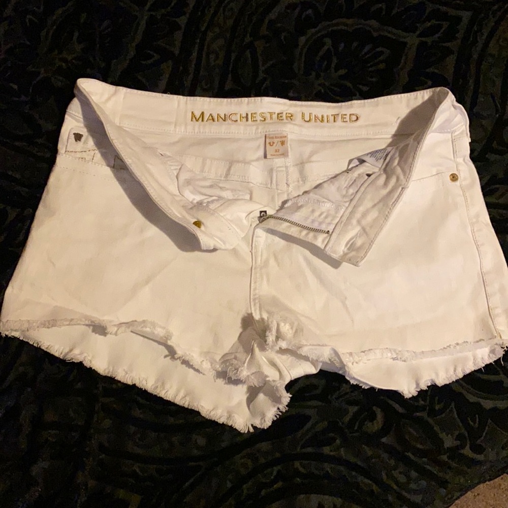True Religion shorts Manchester United